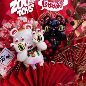 Unyu.Ten | ZOO Toys x Boxday x Grape Brain ZOO BEAR Lucky Cat
